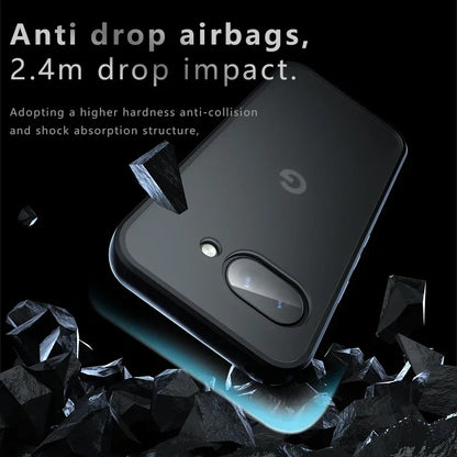 For Google Pixel 9A TPU Border Case Cover 3D Intergrated Button Case For Google Pixel 9A