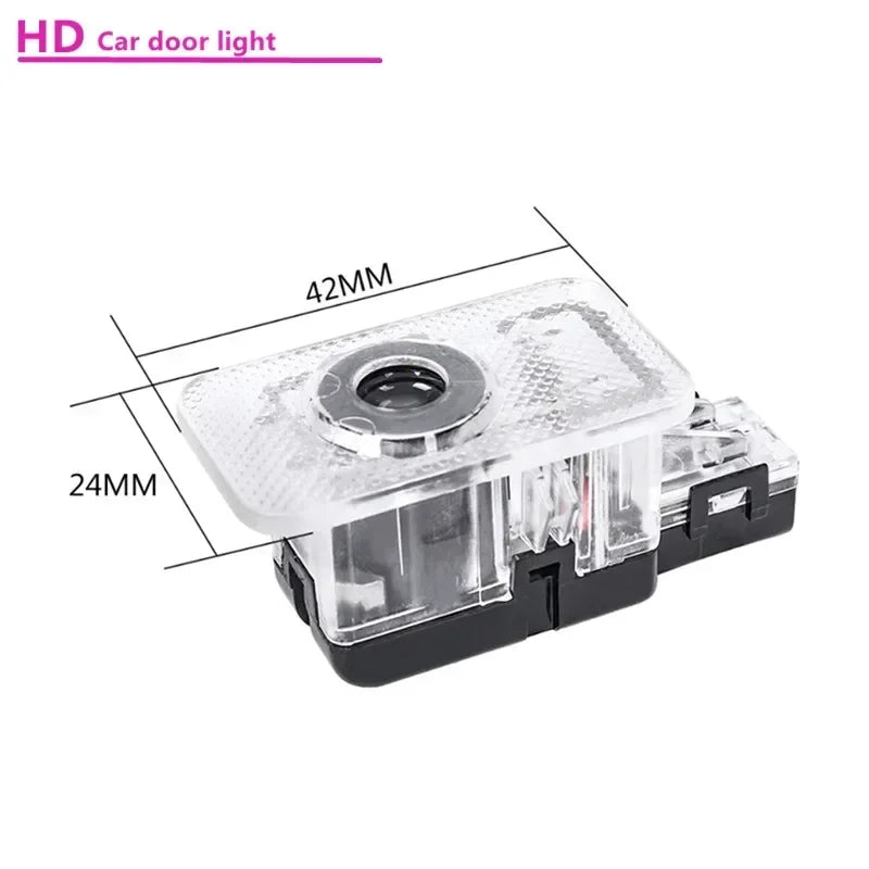 Car Led Door Welcome Light Projector Ghost Shadow Lamps For Volvo Polestar 1 2 V60 S90 S60 XC40 XC60 XC90 S80 V40 2020 2023