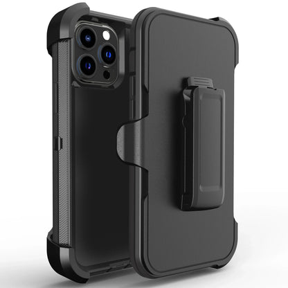 Luxury OTT Armor BOX Phone Case for IPhone 17 Air 16 15 14 Plus 13 12 Pro Max Soft Bumpers with Belt Clamp Protective Hard Cover