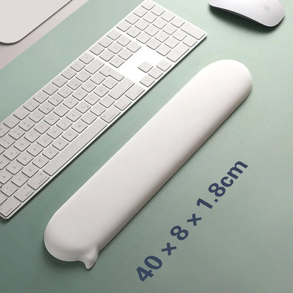 Wrist Protection Rest Pad Ergonomics Silicone Mouse Keyboard  Wrist Protector Hand Rest Soft Office Men And Women Hand Pillow