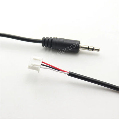 1pc 30cm Jack 3.5mm AUX Audio Cable To XH2.54 3p Terminal Male To Male Female 3 Core Stereo Audio Cable Amplifier Extended Line