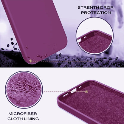 Fashion Solid Colour Shockproof Protective Liquid Silicone Phone Case For Samsung  Galaxy Note 20 Ultra/Note20/Note10+ /Note 10
