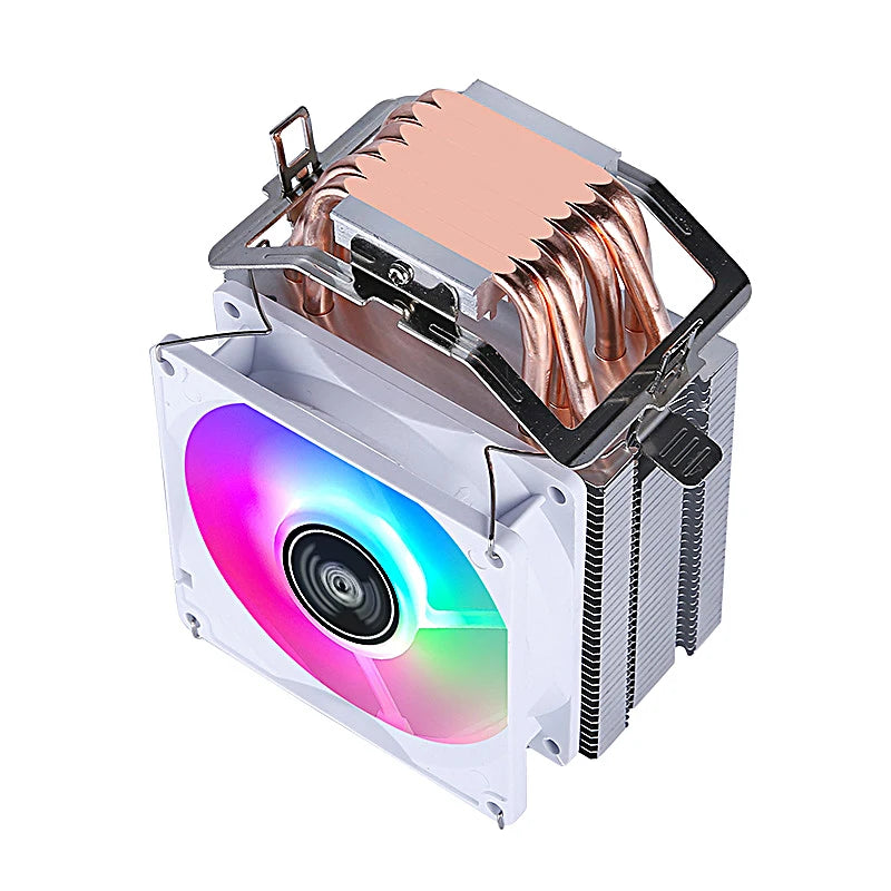 XUANFENG 2/4/6 Heat Pipe Cooler CPU Fan 90mm Air-Cooled Processor Compatible LGA2011-3 X79 X99 E5 2066 115x 1200 1700 I5 AM4 AM5