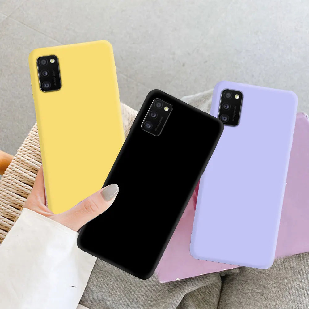 Liquid Soft Silicone TPU Protective Case For Samsung Galaxy S20 S21 S22 S23 S24 Plus Note 20 Ultra S21 FE 5G Back Cover Coque