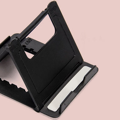 Portable Phone Lazy Holder Multi-angle Adjust Universal Foldable Mobile Phone Tablet Desk Stand