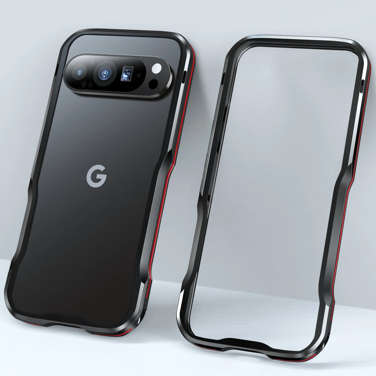 Luxury Aluminum Metal Bumper Phone Case for Google Pixel 10 9 Pro XL 8 Pro Hard Frame Heat Dissipation Shockproof Protect Cover