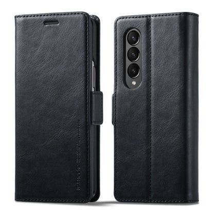 Business Leather Case For Samsung Galaxy Z Fold 8 Ultra 7 6 5 4 3  Z Fold7 Magnetic Flip Protective Card Solt Wallet Phone Cover