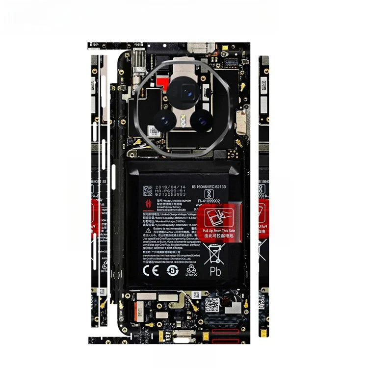 XRT Skin Sticker For Honor Magic V5 Back Film V3 VS3 VS2 RSR VS V Protective Decal Wrap Personality Back Screen Protector