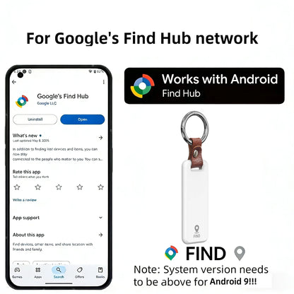 Mini Google Find My Gps Tracker Android Bluetooth Smart Activity Trackers Wearable Devices Android Airtag  Smart Locator