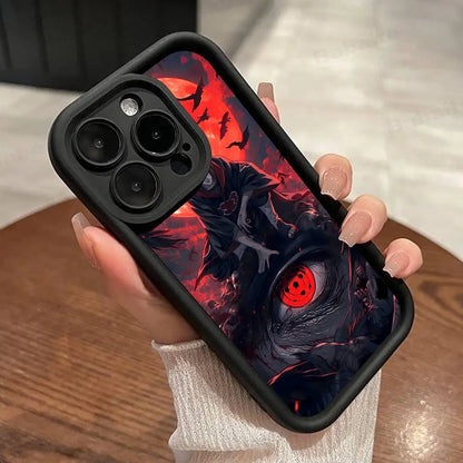 Classic Anime U-Uchiha Itachi Phone Case For iPhone 17 16 15 14 13 12 11 Air Plus Pro Max Soft Back Cover
