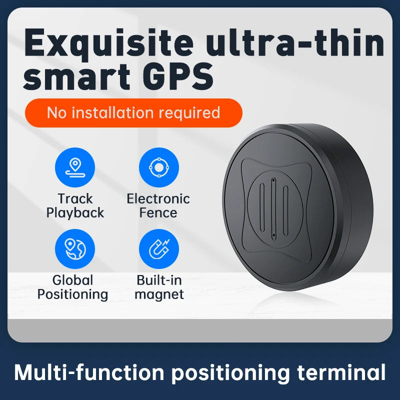GF10 Mini GPS Tracker Real-time GPS Tracking Device Anti-Theft Alarm Anti-lost Locator Strong Magnetic GPS Tracker Free APP