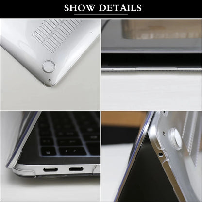 Laptop Cases for Macbook Pro 14 Case M5 M2 2026 Neo A18 Pro 16 Cover M3 M4 M1 Mac Book Air 13 Case 2026 13.6 Air 15.3 Funda