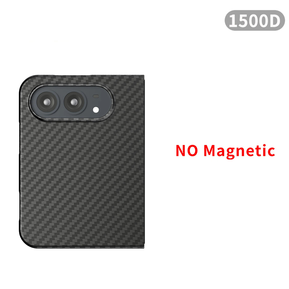 Suitable for iphone duo case,carbon fiber Kevlar aramid fiber hard shell,lightweight magnetic Slim light black cover premium