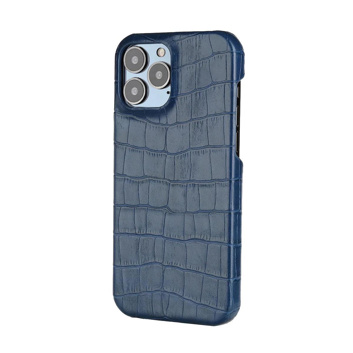Ultra Thin Crocodile Leather Back Case For iPhone 17 16 15 14 13 Pro Max Shockproof Cover