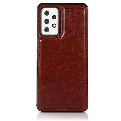 Leather Case For Samsung Galaxy S23 S22 S21 S20 FE S10 S9 S8 Note 20 10 9 8 Ultra Plus Card Slots Stand Holder Phone Bag Cover