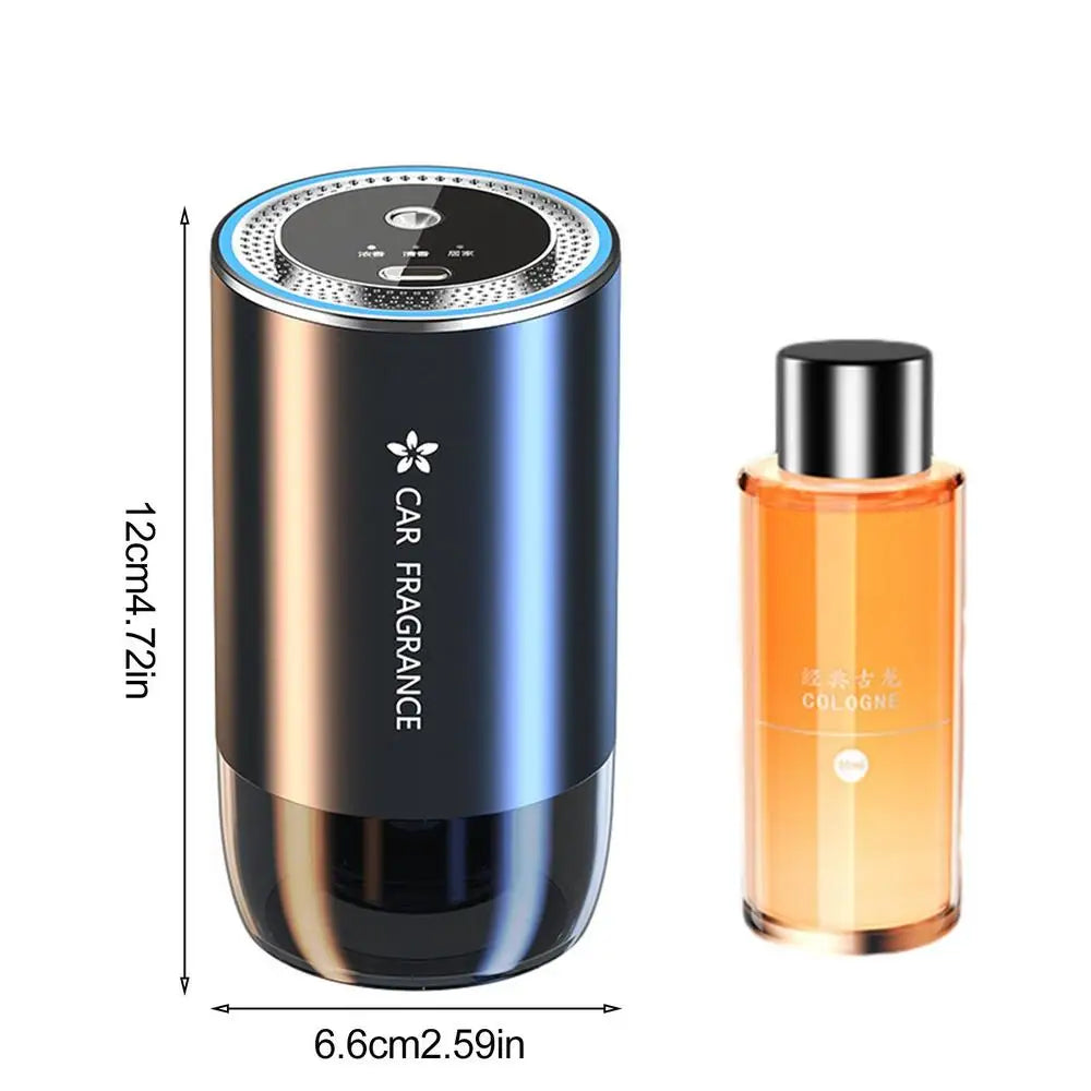 500ml Car Air Refresher Intelligent Sensor Fragrance Oil Diffuser Auto Air Purifier With Or Car Aroma Aromatherapy Diffuser