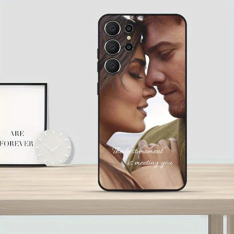 DIY Photo Customized Frosted Cases For Samsung Galaxy A55 A54 A53 A52 Case A35 34 S25 S24 S23 S22 S21 S20 Ultra Plus FE Cover