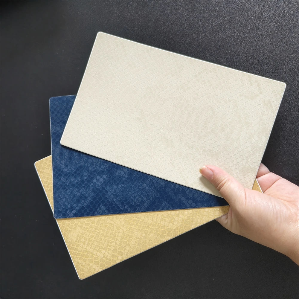 VORMIR 20pcs Plain Leather Phone Skin Wrap Decoration Stickers for Cutting Machine Rear Back Films for Phone Accessory Store