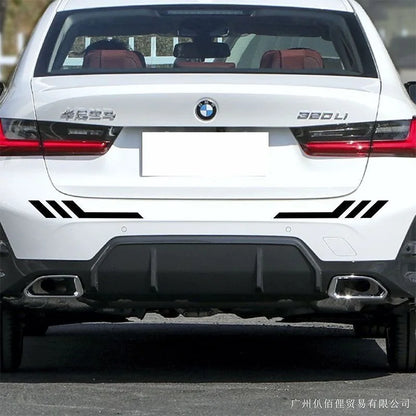 Car Stickers, Front and Rear Bumper Stickers, Body Fender Personalized Reflective Waterproof Decals Car Accessories