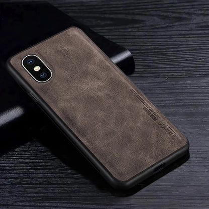 Simple pattern Soft leather cover For Apple Iphone X XS MAX XR TPU Silicone bumper case For For Apple Iphone X XS MAX XR Case