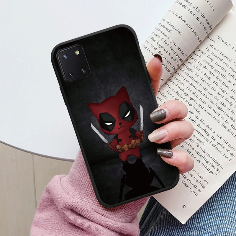 Soft Case For Samsung Galaxy Note 10 Lite Phone Cover Cute Flowers Butterfly Fundas TPU Coque For Samsung Note 10 Lite Bumper