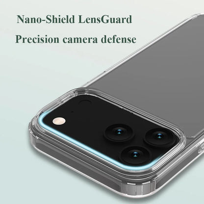 Lereach for iPhone 18 Pro Max 17 Pro Max 18 Pro 17 Air 17 Pro Crystal Clear Phone Case Ultra-Thin Shockproof Anti-Scratch