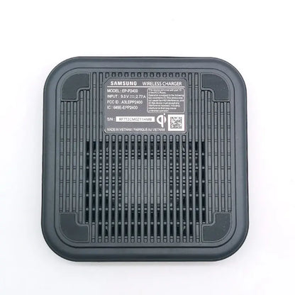 Samsung 15W Wireless Charger Fast Charge Pad For Galaxy S25 S24 S23 S22 S21 S20 Note 20 Ultra 10 9 Plus Z Flip Fold 7 6 5 4 3 2