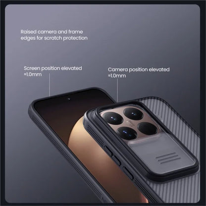 For Xiaomi 15t Pro Case NILLKIN Fitted Case Camshield Shield Case Lens Protection Cover For Xiaomi 15t Pro