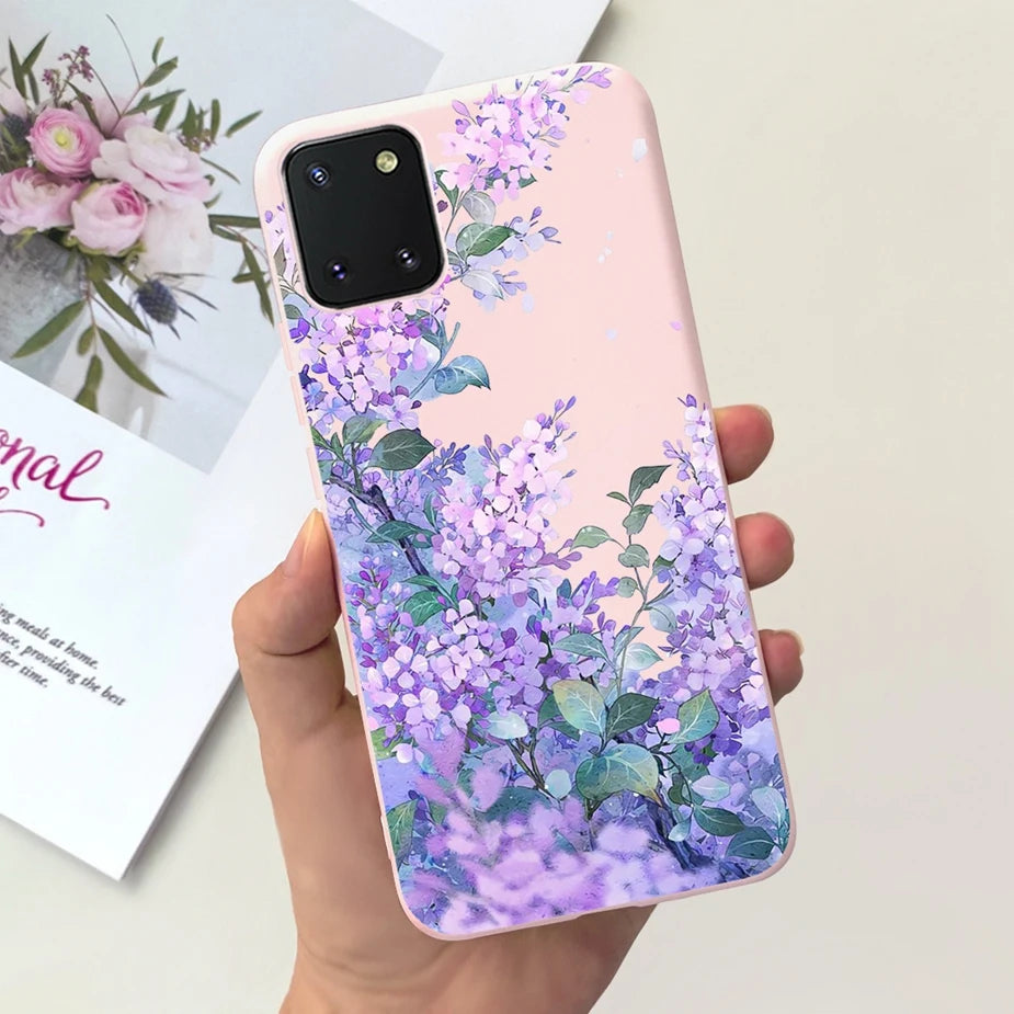 For Samsung Galaxy Note10 Lite Case SM-N770F 6.7'' Popular Candy Painted Cover Soft TPU Phone Case For Samsung Note 10 Lite Bags