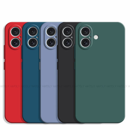 For iPhone 16 Case iPhone 16 17 Pro Max Cover Original TPU Luxury Shockproof Liquid Silicone Protective Phone Cover iPhone 16