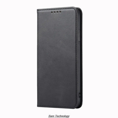 Magnetic attraction Leather Case for Samsung Galaxy S10 6.1" / S10+ plus 6.4" Holster Flip Cover Case Wallet Bags Fundas Coque