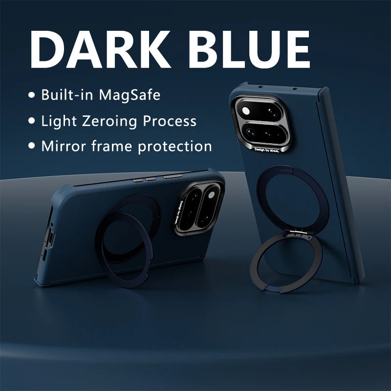 360 Rotating Magnetic Stand Skin Feel Case for Google Pixel 11 PRO FOLD for Magsafe Shockproof Hinge Protection Slim Fit Cover