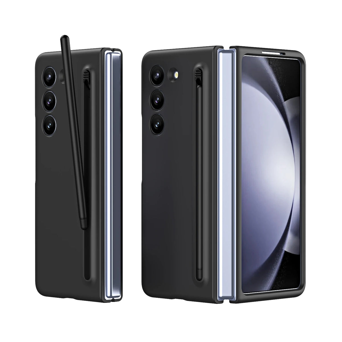 Skin Feel Purity Casing Samsung Z Fold6 Fold5 Fold4 Fold3 Candy Color Hard PC for Samsung Galaxy Z Fold 5 Protection Case