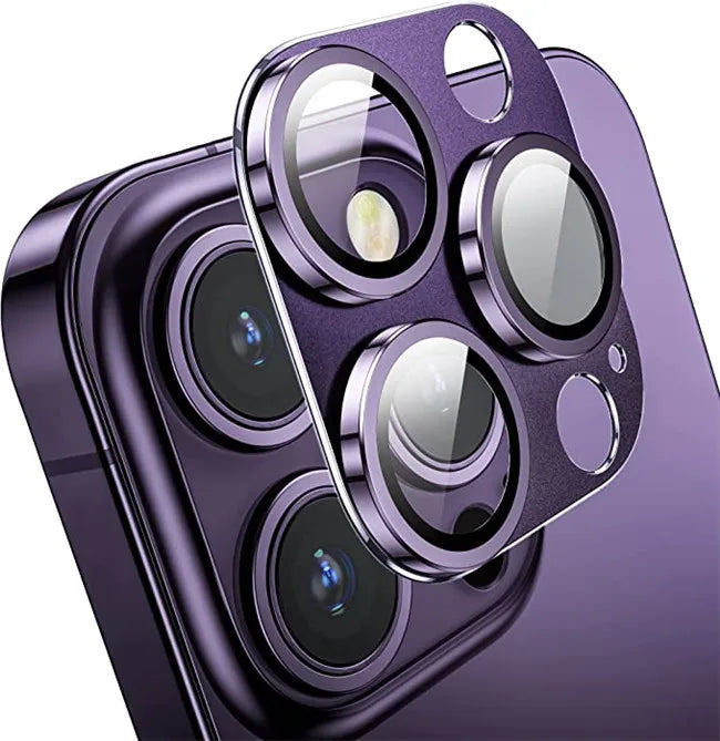 Metal Camera Lens Glass Protector for IPhone 14 13 15 Pro Max 12 Mini 14 Plus 14Pro 13Pro 15Pro i15 Glass Lens Cover Accessories