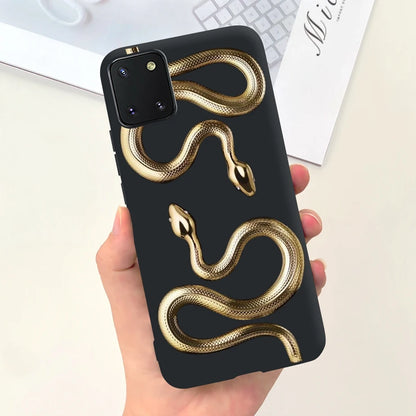 For Samsung Galaxy Note10 Lite Case SM-N770F 6.7'' Popular Candy Painted Cover Soft TPU Phone Case For Samsung Note 10 Lite Bags