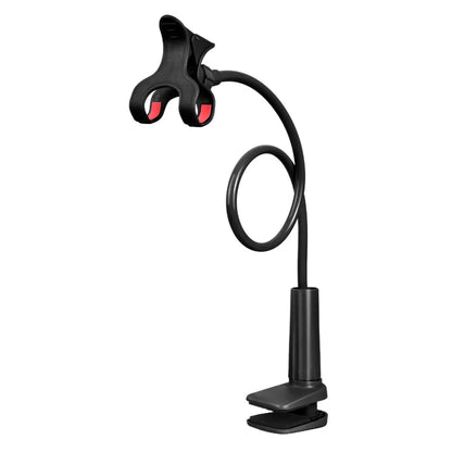 Lazy Bedside DesktopMobile Phone Clamp Bracket Flexible Long Arm Gooseneck Lazy Person Bracket With Handle Overhead Live Bracket