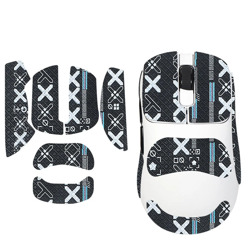Anti-Slip Mouse Grip Tape Skate Sticker For AJAZZ AJ179/AJ179 Pro Gaming Mouse For E-Sports Computer Gamer Non Slip Suck Sweat