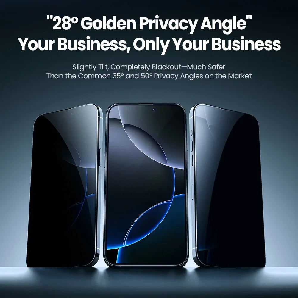 Nillkin For iPhone 18 Pro Max 17 Pro Max 16 Pro Max Guardian Full Coverage Easy Install Privacy Guardian Screen Protector