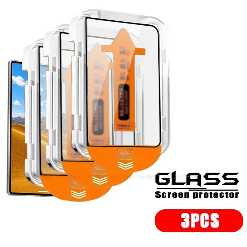 1/2/3/4pcs For iPhone Duo Glass iPhone Duo Tempered Glass Easy Installing Flat Full Cover Dust Free Screen Protector iPhone Duo