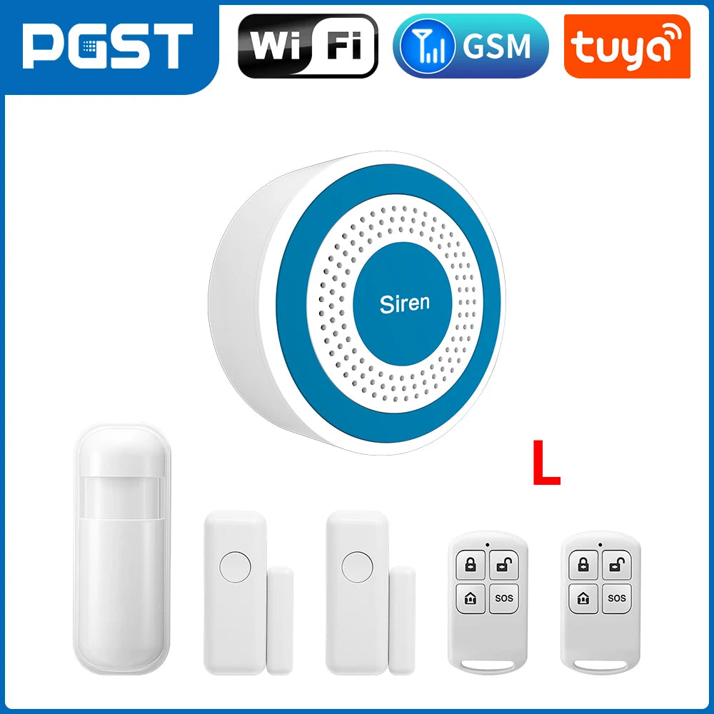 Security Remote Control 433mhz Door Sensor Siren as Alarm System RFID Motion Sensor Detector