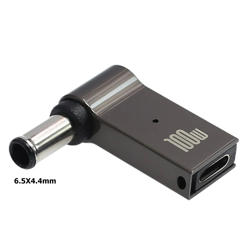 100W USB Type C Fast Charging Adapter Plug Connector Universal USB C Laptop Charger Converter for Dell Asus Hp Acer Lenovo