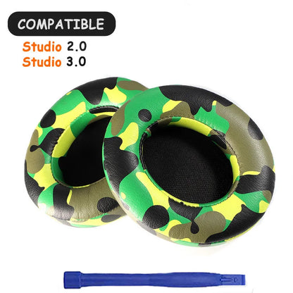 KUTOU Earpads For Beats Studio 3 3.0 Ear Pads Studio3 Headphone Replacement Pads Studio2 Ear Cushions Earpads  Headset Foam Pad