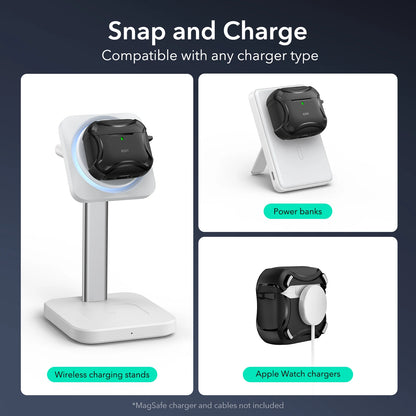 ESR for AirPods 5/4 Case (HaloLock) MagSafe Earphone Cover for Airpods Pro 3/Airpods Pro Case 2nd/1st Gen (2023/2022/2019)
