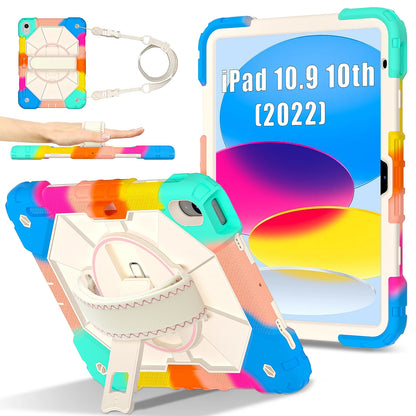 Armor Case For iPad A16 11th 2025 10th 10.9 2022 Mini 7/6 Kids Stand Shockproof Tablet Cover For iPad Air 11 10.9 Pro 11 Air 13