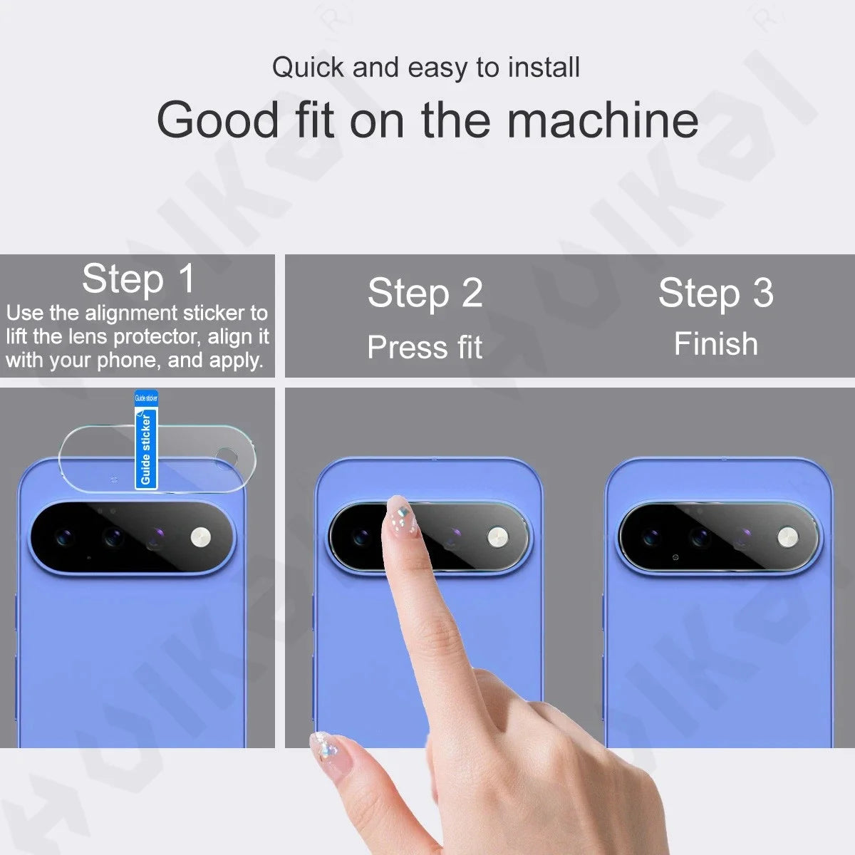 5 Pcs Camera Lens Protector Glass for Google Pixel 11 10 9 10A Pro XL 5G 2026Full Cover Metal Rear Camera Protector Lens Cover