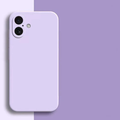 Liquid Silicone Phone Case for iphone 16 17 7 8 SE X XR Xs Max 11 12 13 mini 14 15 16 Plus 17 Pro Max 16e 17e Shockproof Cover