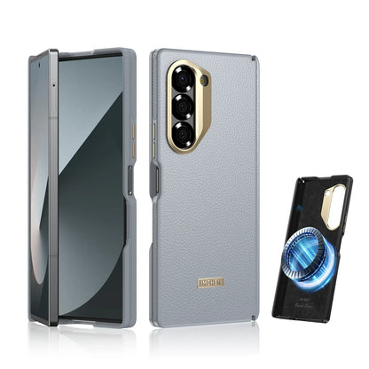 business High Quality for SamsungGalaxy Z Fold 6 5 Magnetic Wireless Charging Drop Protection Anti Scratch Hard Cover Phone Case
