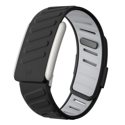 Suitable for Whoop 5.0 Dual Color Silicone Soft Strap Official for Whoop MG Sports Wristband with Metal Frame Included