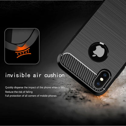 Luxury Shockproof Case For iPhone XS Max X XR 10 7 8 Plus SE 2020 2022 I Phone Back Cover Woman Man Black Blue Red Armor Shell