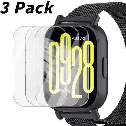 9H Premium Tempered Glass for Xiaomi Redmi Watch 5 Lite Active Smartwatch Screen Protector HD Clear Anti-scratch Protective Film